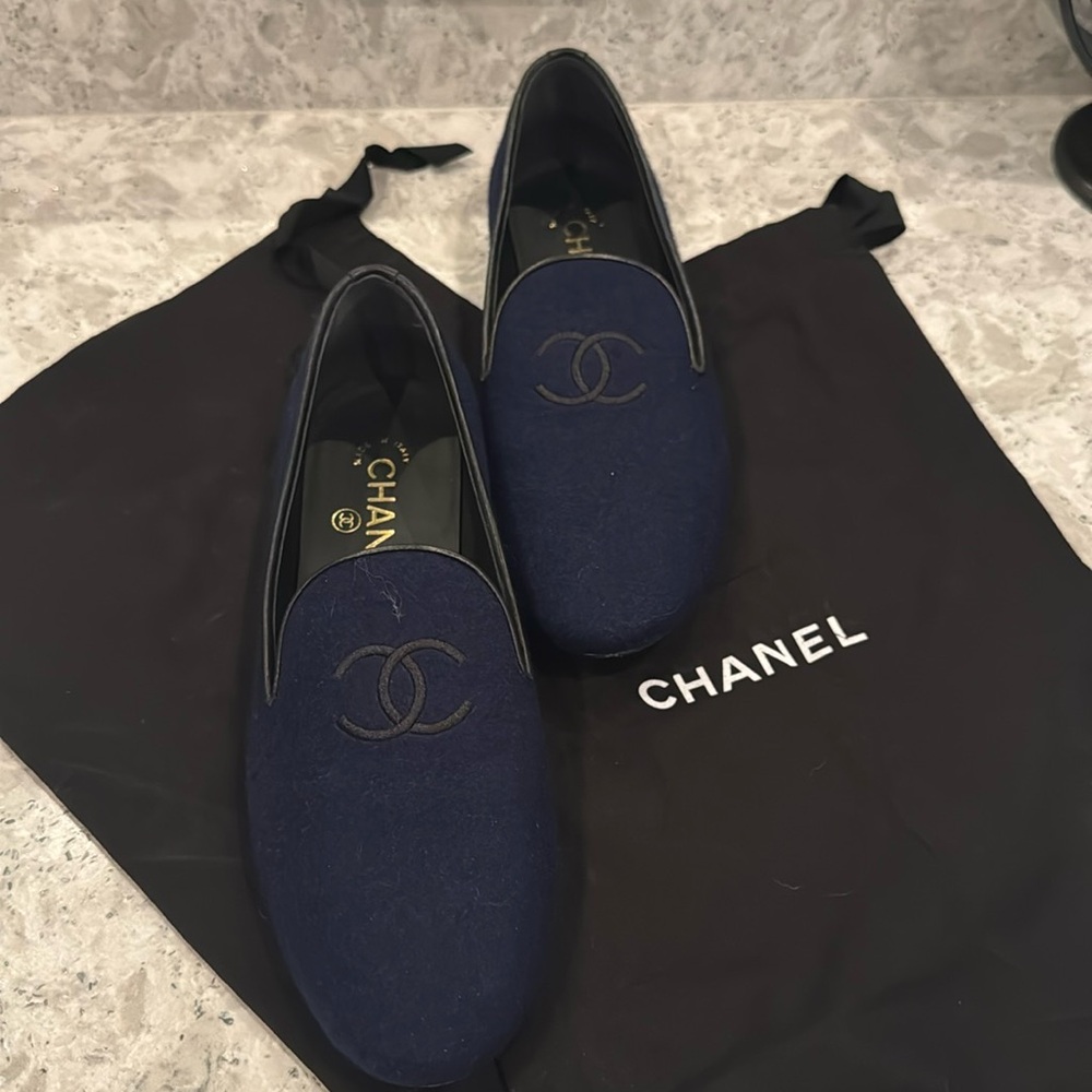 Authentic Chanel Flats Loafer